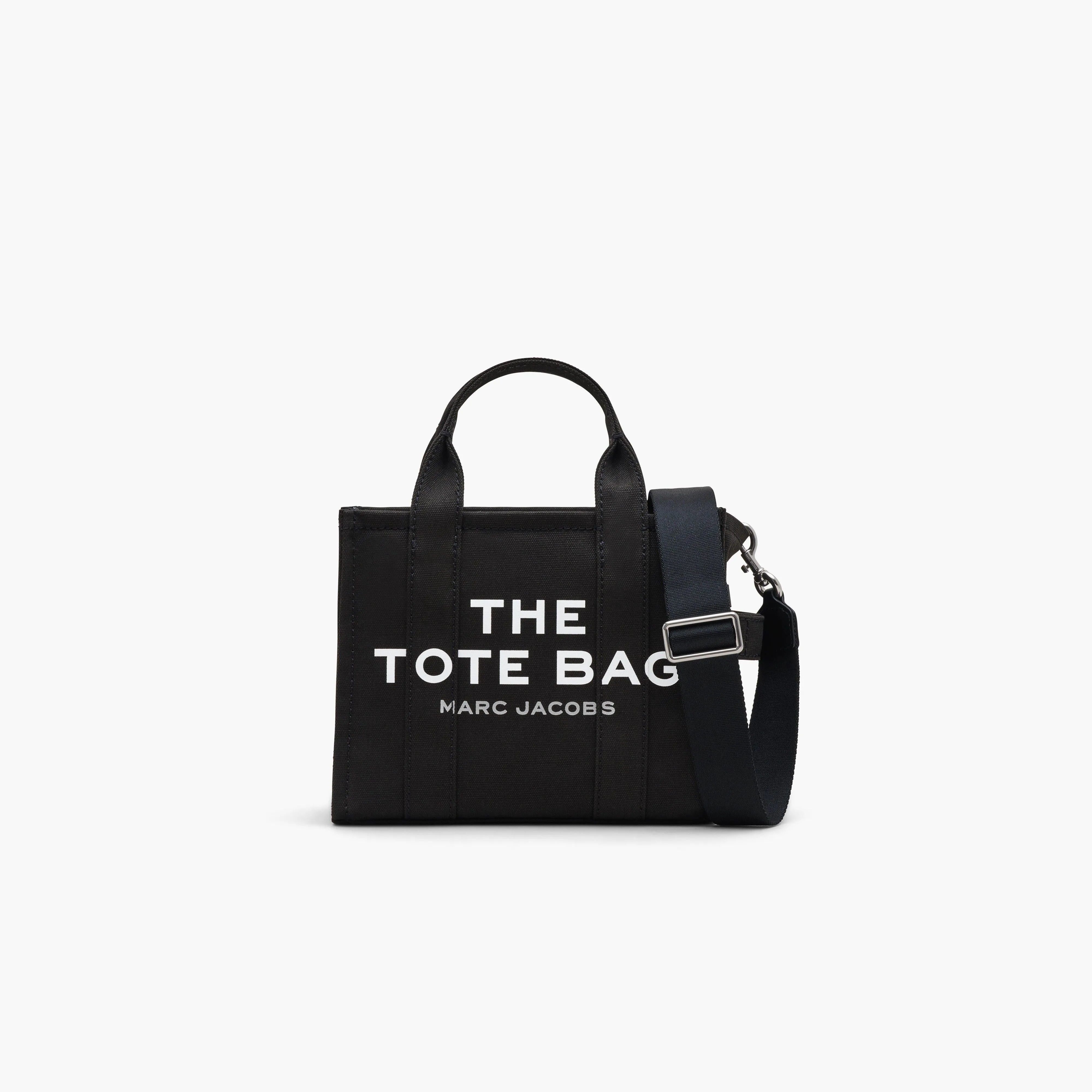 The Canvas Small Tote Bag in Black