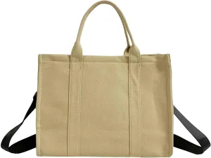 The Tote Bag Canvas Handbag for women Canvas Shoulder Bag Large Canvas Handbag Fashion Retro Handbag