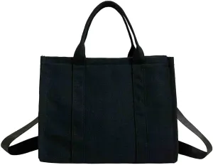 The Tote Bag Canvas Handbag for women Canvas Shoulder Bag Large Canvas Handbag Fashion Retro Handbag