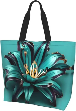The Underwater World Tropical Fish Women Tote Bag,Casual Tote'S Handbag Big Capacity Shoulder Bag Crossbody Bag
