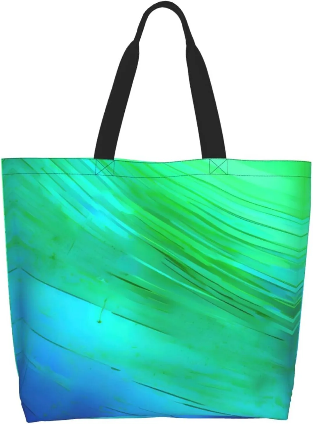 The Underwater World Tropical Fish Women Tote Bag,Casual Tote'S Handbag Big Capacity Shoulder Bag Crossbody Bag