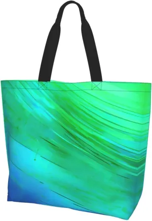The Underwater World Tropical Fish Women Tote Bag,Casual Tote'S Handbag Big Capacity Shoulder Bag Crossbody Bag
