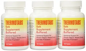 ThermoTabs Salt Supplement Buffered - 100 Count (Pack of 3)