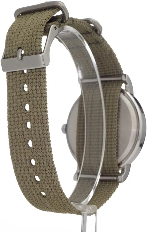 Timex Weekender 38mm Unisex Analog Watch | INDIGLO Backlight | Adjustable Durable Nylon Fabric Slip Through Strap | 24 Hour Time