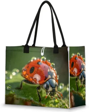 Tote Bag for Women Reusable Canvas Shoulder Bag