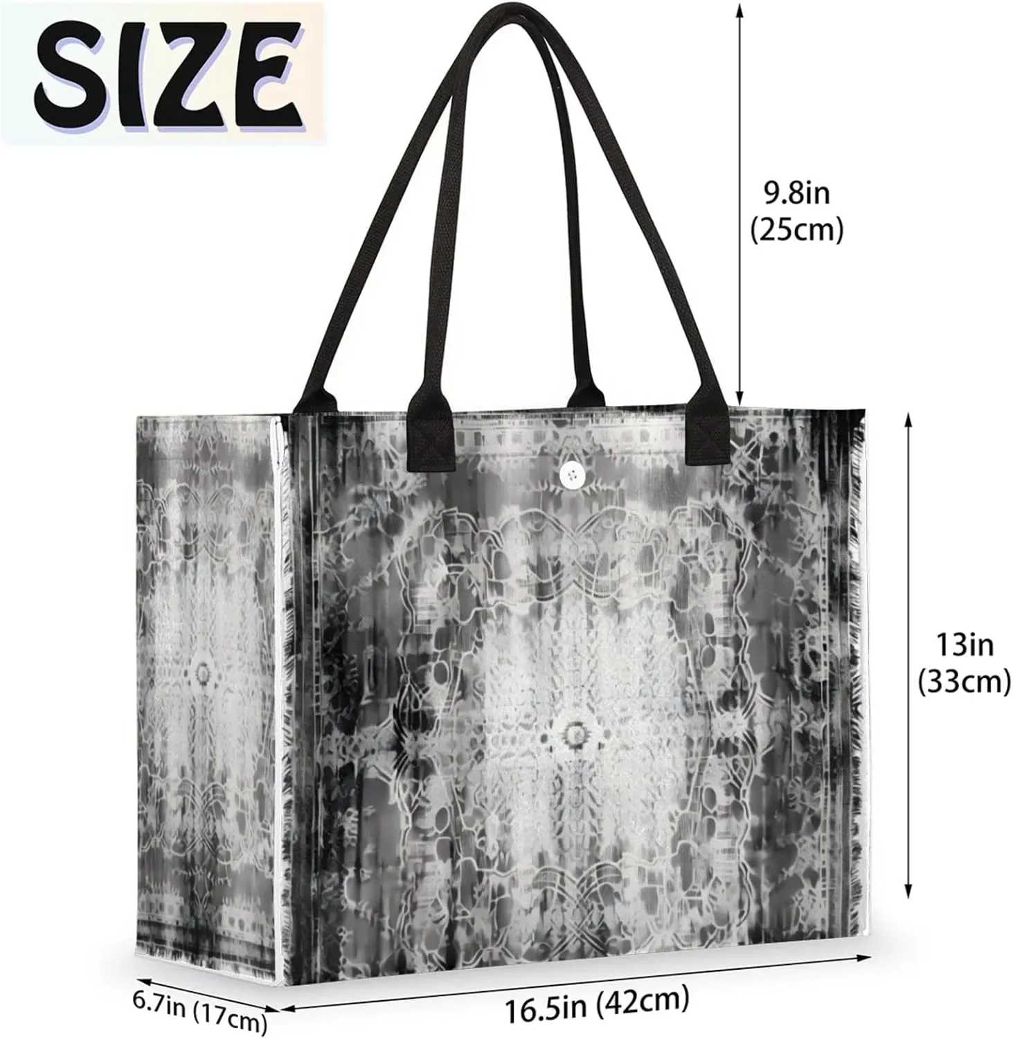 Tote Bag for Women Reusable Canvas Shoulder Bag