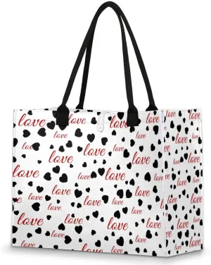 Tote Bag for Women Reusable Canvas Shoulder Bag
