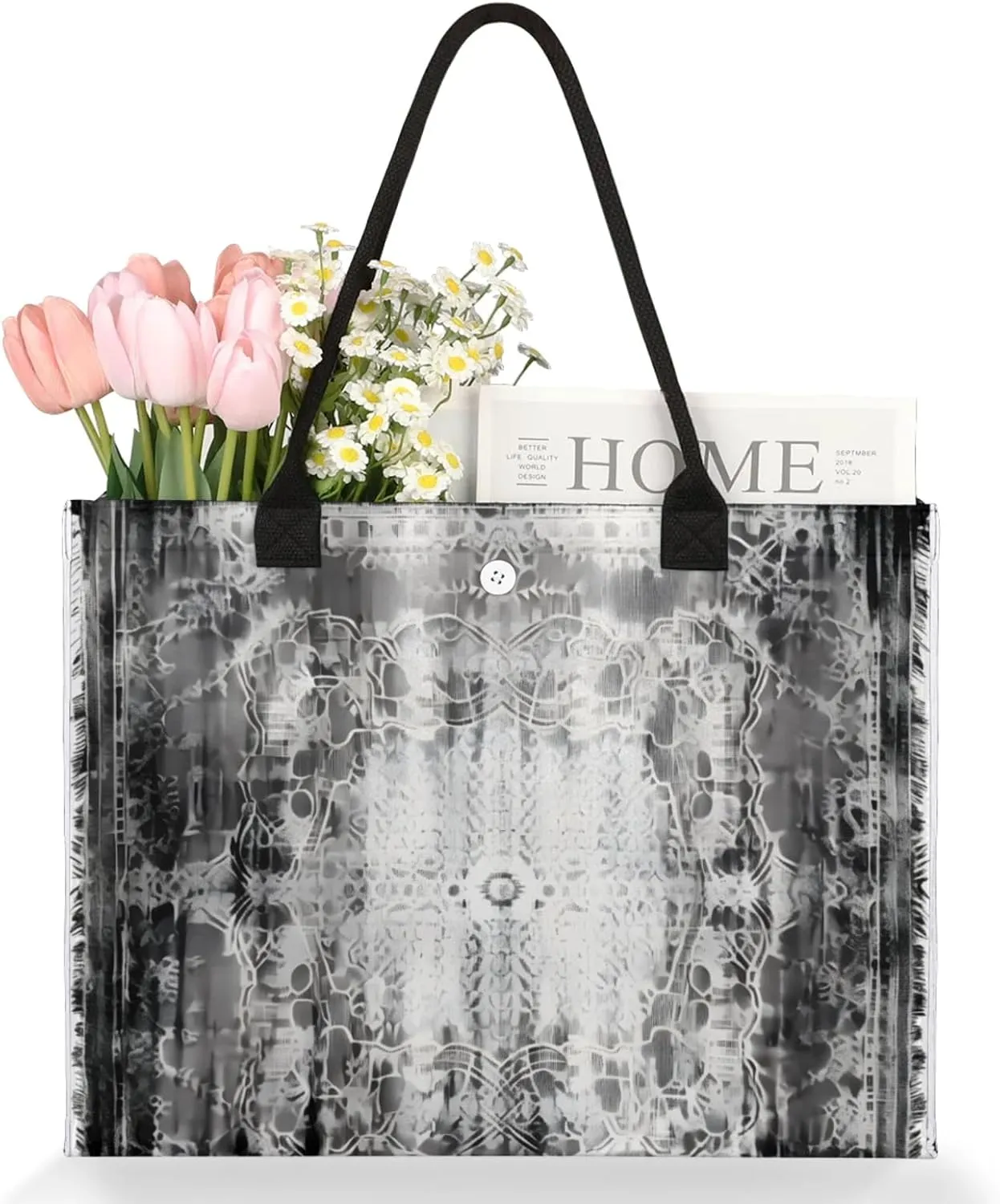 Tote Bag for Women Reusable Canvas Shoulder Bag