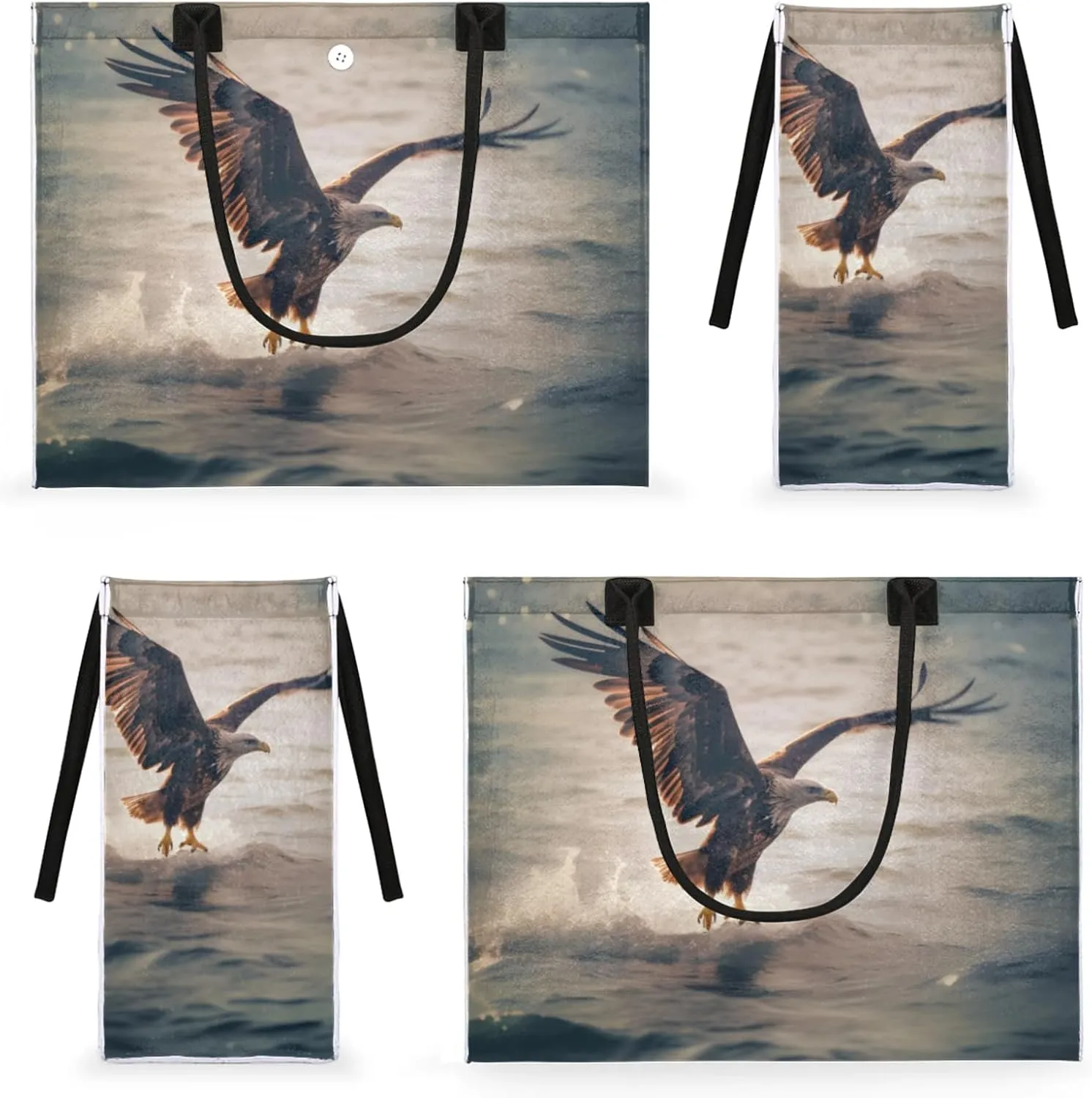 Tote Bag for Women Reusable Canvas Shoulder Bag