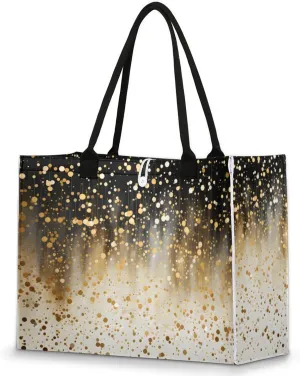 Tote Bag for Women Reusable Canvas Shoulder Bag