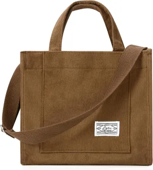 Tote Bag Handbag Women's corduroy fashion satchel design sense messenger bag handbag for Women