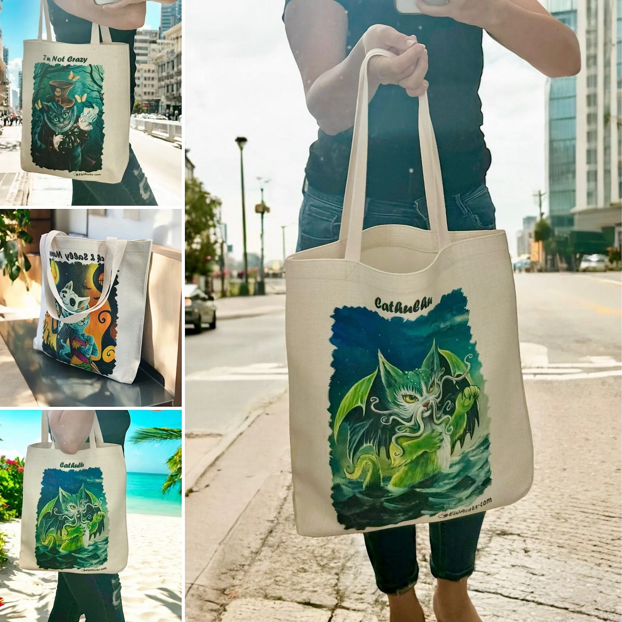 Tote Bag "Monkey D. Fluffy"