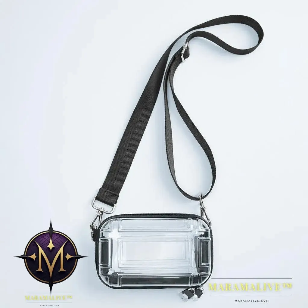 Transparent Color Wash Overnight Bag Small Cosmetic