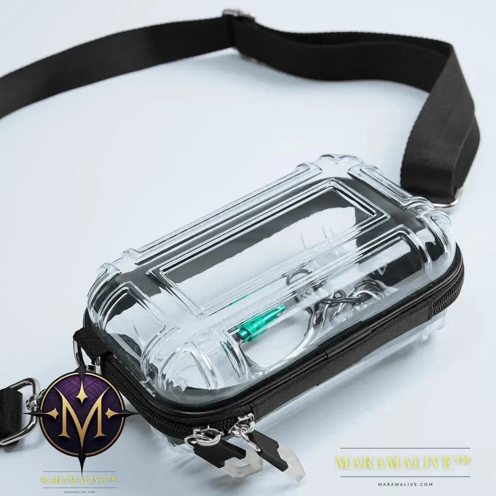 Transparent Color Wash Overnight Bag Small Cosmetic