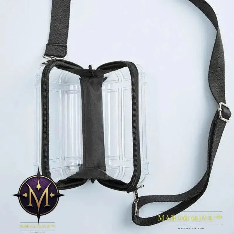 Transparent Color Wash Overnight Bag Small Cosmetic