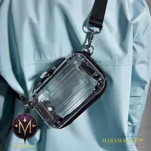 Transparent Color Wash Overnight Bag Small Cosmetic