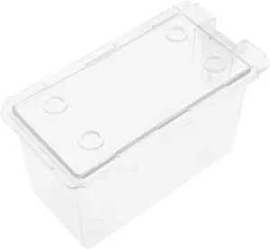 Transparent Poker Cards Case Small Jewelry Organizer Box for Storage Container for Accessories and Compact Design for Travel and Home Use