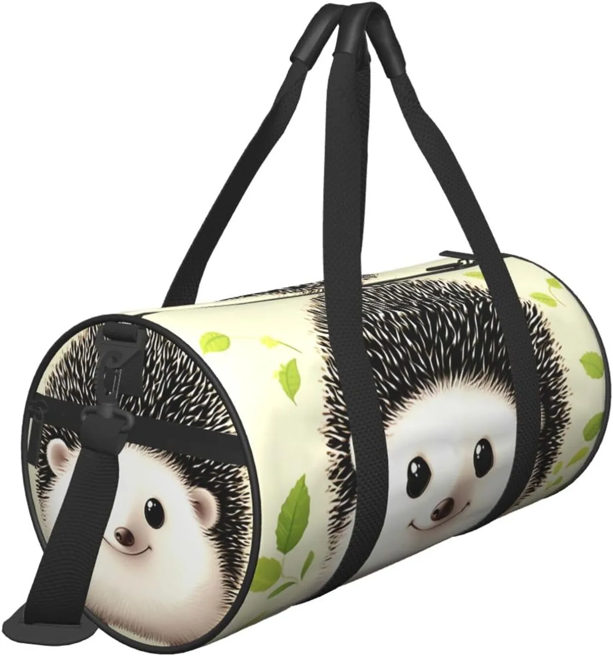 Travel Duffel Bag Cute Hedgehog Weekender Overnight Bag For Men Women Large Capacity Sports Gym Bag Canvas Carry On Tote Bags For Travel Yoga