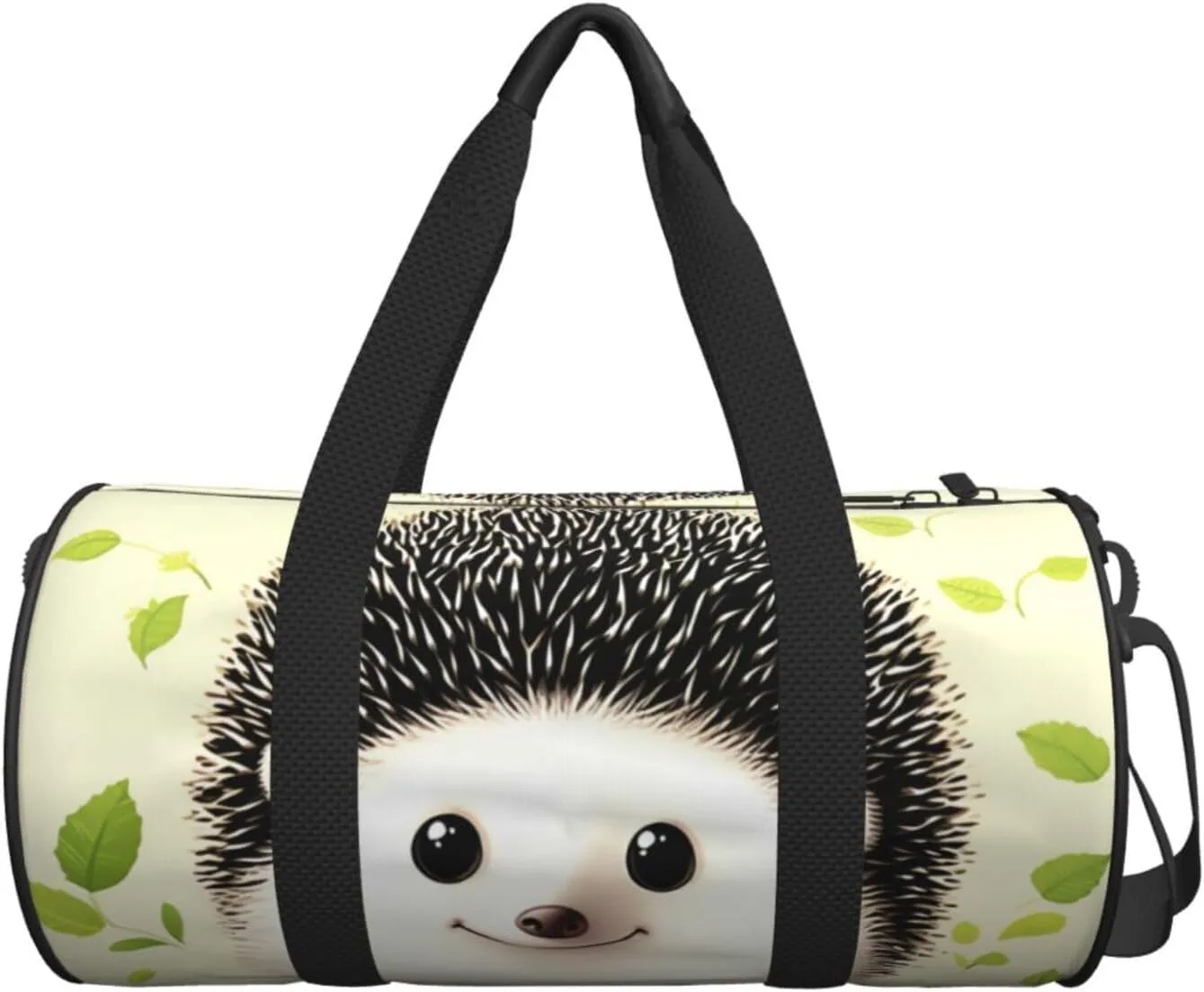Travel Duffel Bag Cute Hedgehog Weekender Overnight Bag For Men Women Large Capacity Sports Gym Bag Canvas Carry On Tote Bags For Travel Yoga