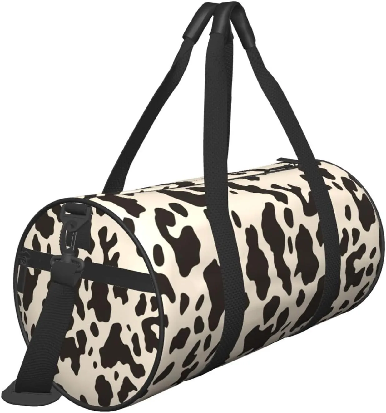 Travel Duffle Bag Weekender Bags For Men Women With Shoe Compartment Large Capacity Weekender Overnight Bag Cow Carry On Tote Bags Sport Gym Bag For Travel Yoga