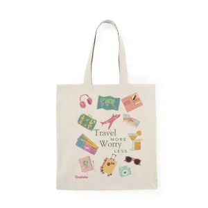 Travel More Worry Less Tote Bag