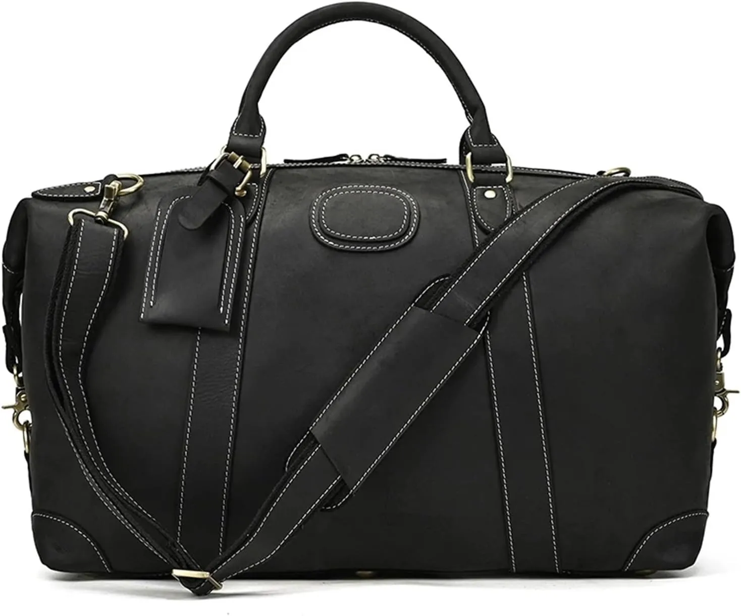 Travelling Handbags Weekender Duffle Bag for Men Male Travel Bags Large Vintage Leather Travel Bag Tote Bag