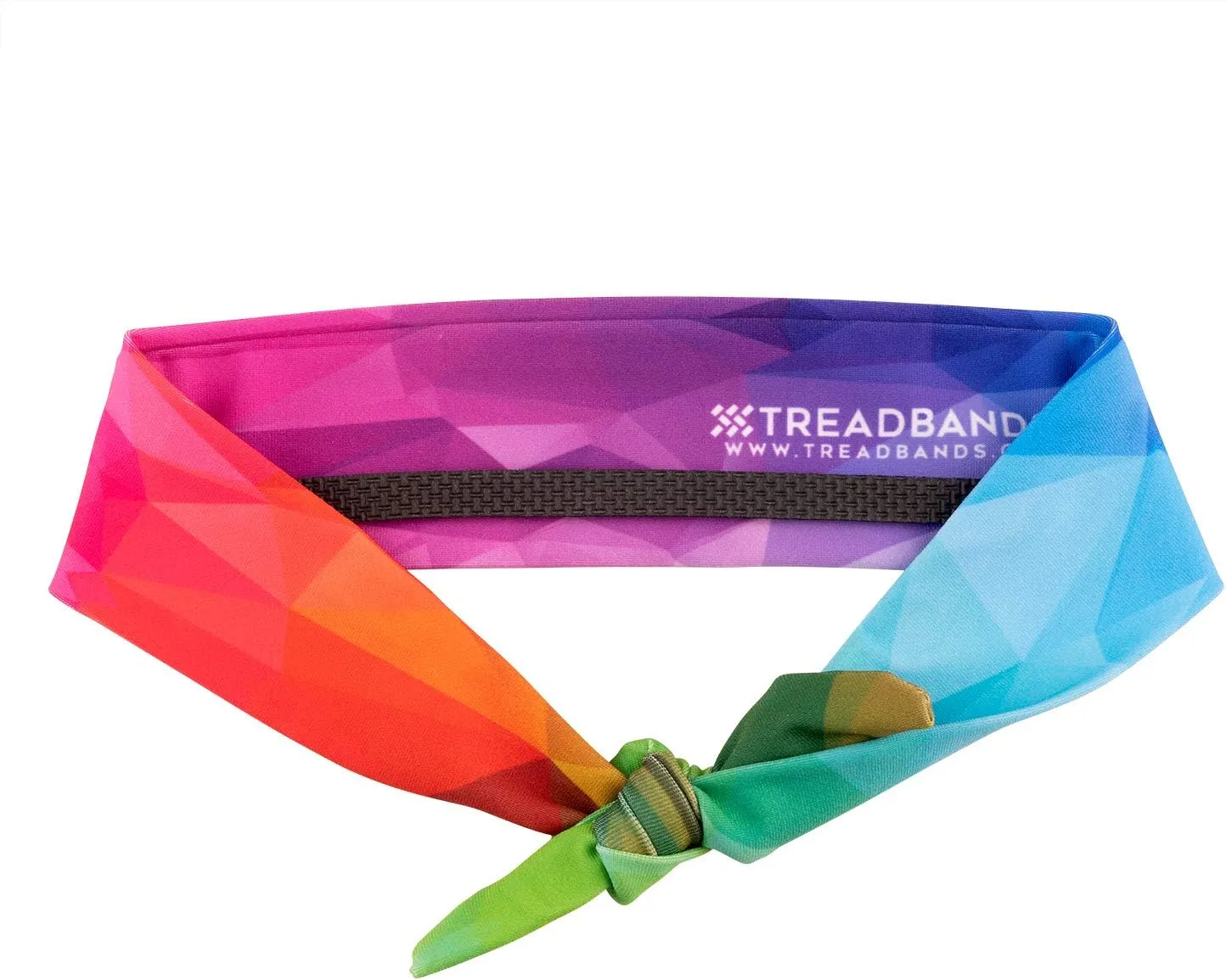 TreadBands All Terrain Tieback Non Slip Headband - Designs. Guaranteed to Stay in Place, Keeps Sweat Out of Your Eyes, Patented Grip Technology.