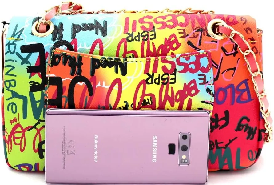 Trendeology Travel Duffel Bag Weekender Graffiti Novelty Tote Handbag