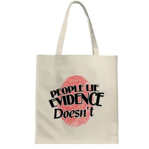 Truth Essential for Forensic Investigators Law Enforcement and Cybersecurity Professionals Natural White Multicolor Canvas Tote Bag