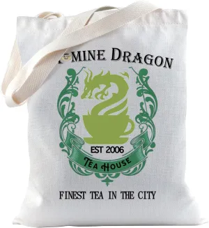 TSOTMO Cartoon Series Merchandise Gift Dragon Tote Bag Tea House Gift Uncle Iroh Tea House Anime
