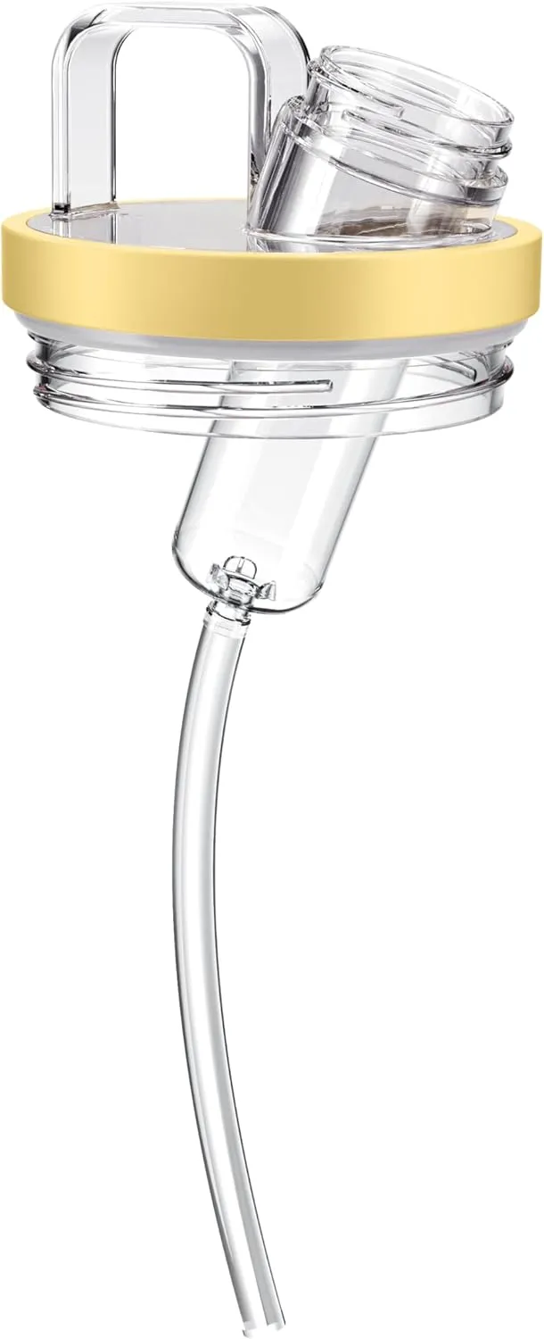 Tumbler Adapter Compatible with Stanley to Flavor Cartridge, Fits 40oz / 64oz Stanley Quencher H2.0 FlowState Tumblers, Leak Proof Tumbler Lid Adapter with Accessories BPA Free