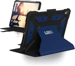 UAG Folio iPad Pro 11-inch (1st Gen, 2018) Case Metropolis [Cobalt] Feather-Light Rugged Military Drop Tested iPad Cover with Apple Pencil Holder