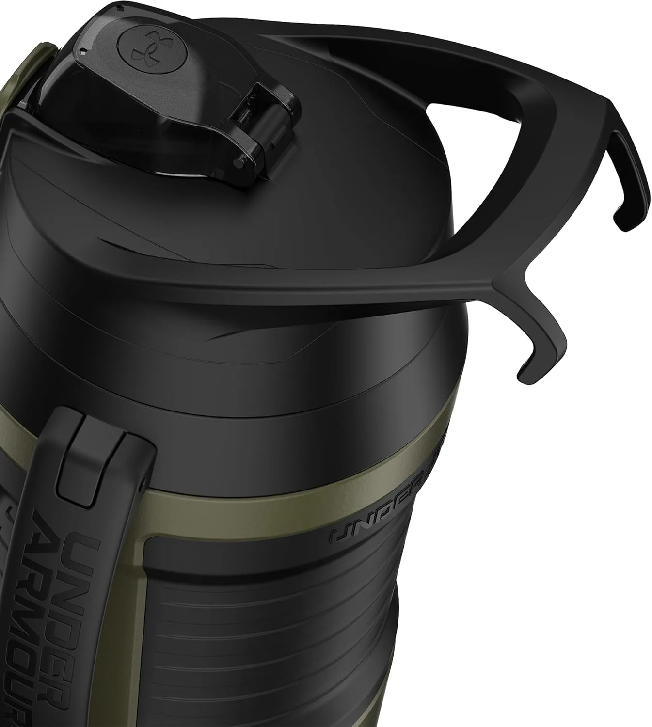 Under Armour Half Gallon Water Bottle Insulated, 64oz Insulated Water Bottle with Handle, Sports Water Jug, Fence Hook, Leak Resistant, for Baseball, Football & More