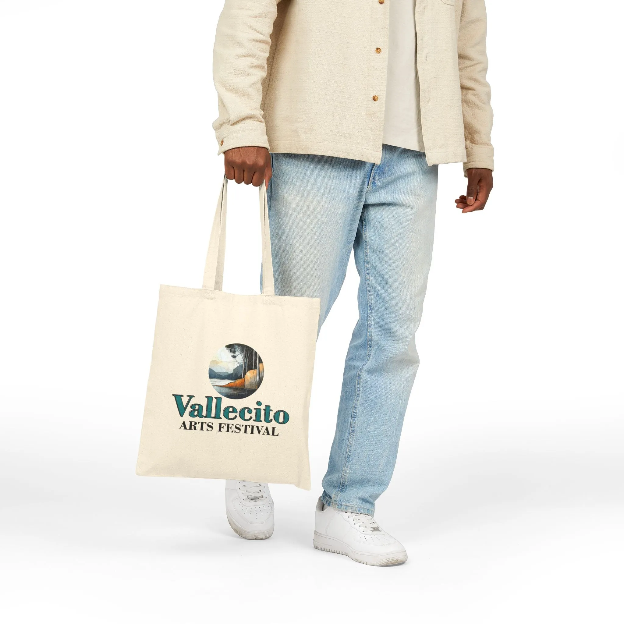 Vallecito Arts Festival Cotton Canvas Tote Bag
