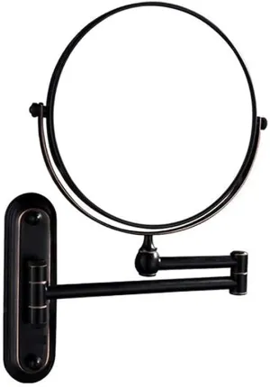 Vanity Mirror Makeup Mirror Vanity Mirror Wall Mounted Magnification and Normal Double-Sided 360° Rotating Extendable for Bathroom Cosmetic Mirror /10X