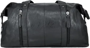 Vegan Leather Travel Duffel Weekender Bag Carry on Overnight Bag Sports Duffel bag For men and Women