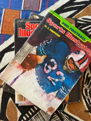 Vintage Magazines// Assorted Sports Covers (Please Select)