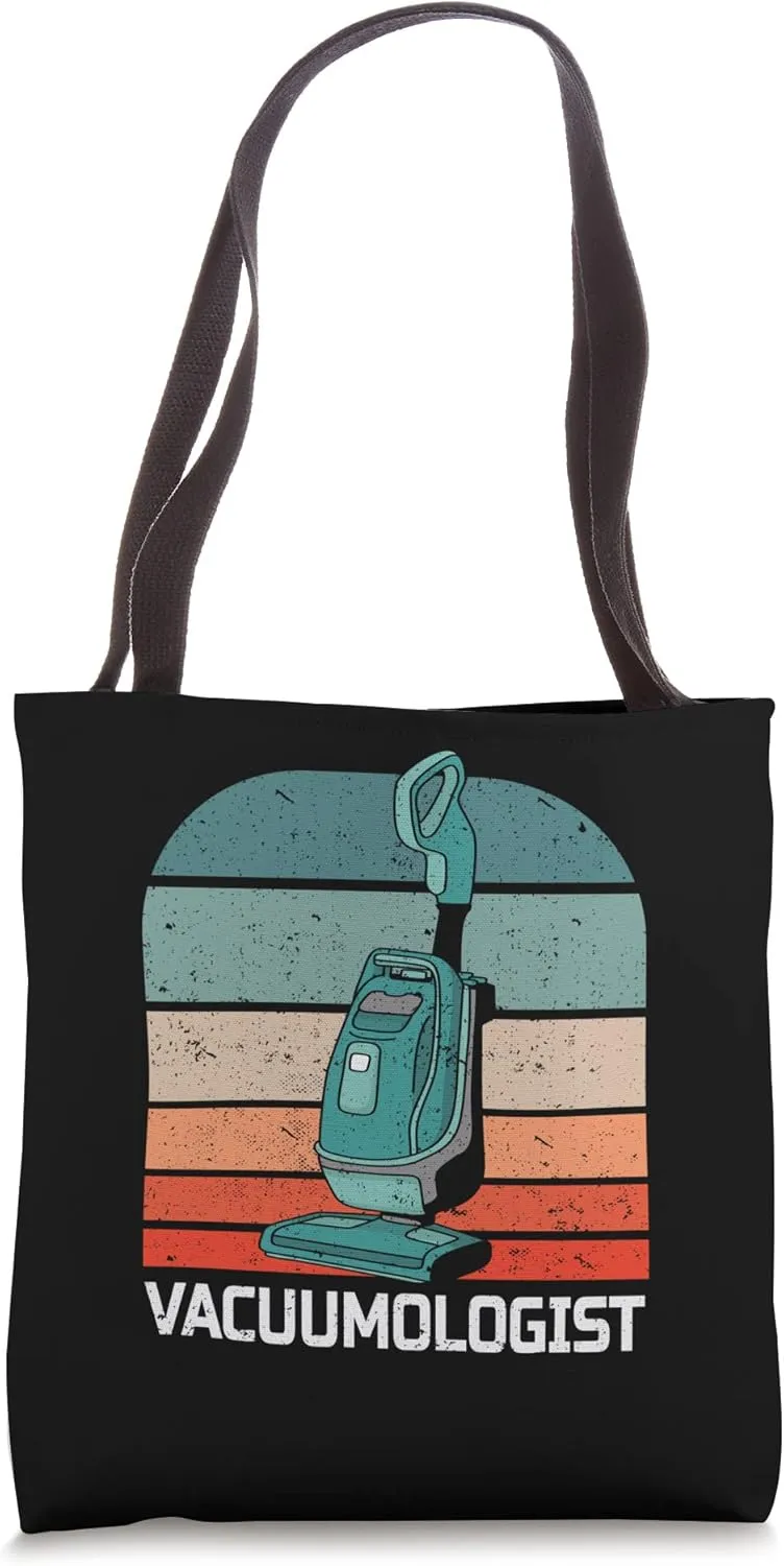 Vintage Vacuumologist Vacuum Hoover Machine Household Tote Bag