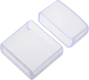 VOSAREA Protective Sleeve Transparent Lighter Case Compatible with Lightweight Storage Holder for Outdoor Travel Use Lighter Protector