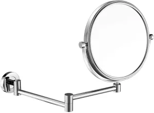 Wall Mounted Makeup Mirrors Magnifying Extend Sturdy Adjustable Shaving Cosmetic Mirror Bathroom Vanity Mirrors(Color:7X)(5X) (3X )