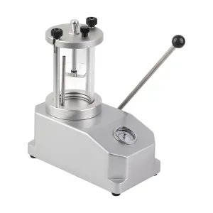 Watch Tester 6 Transparent Cylinder Pratical,Can Test Two Watches at One Time