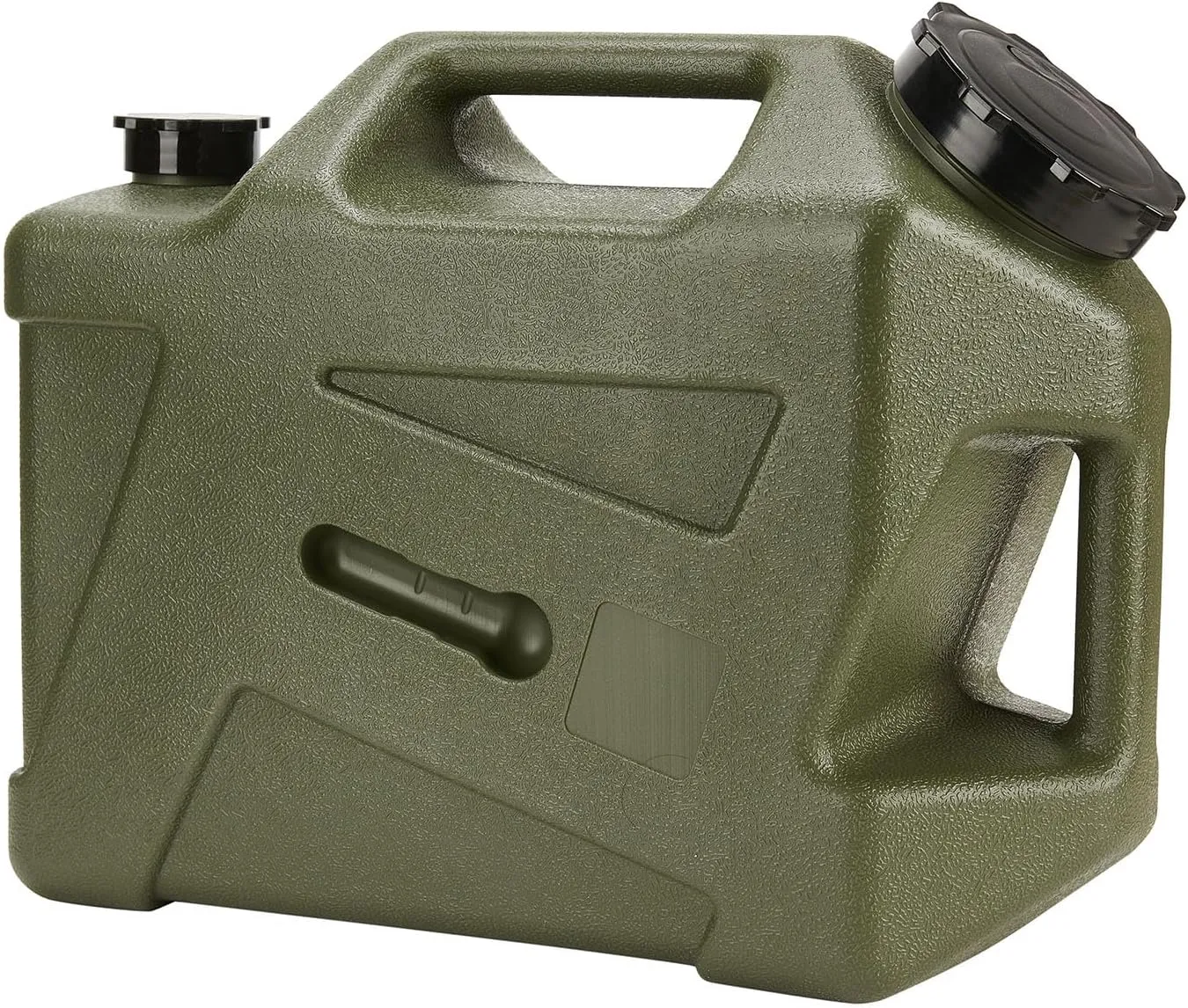 Water Container Water Jug with Spigot with (3.2-5) Gallons Portable No Leakage for Camping,Vehicle, Car, Hiking, Hurricane Supplies RV