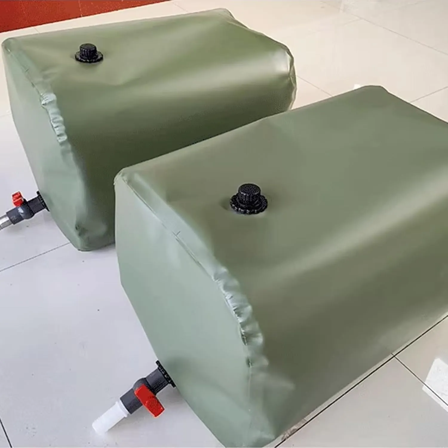 Water Storage Bladder Large-Capacity TPU Polyether Material Outdoor Water Storage Bag Portable Foldable Soft Water Bag for RVs, Fire Prevention, Irrigation(5000L/3 * 2 * 0.85M)