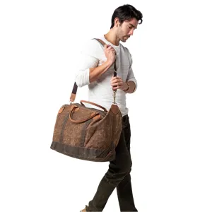 Waxed Canvas Weekender Bag
