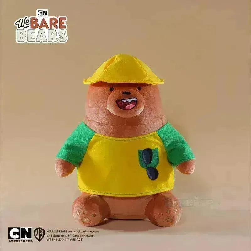 We Bare Bears Field Trip Edition Plushies (25 cm)