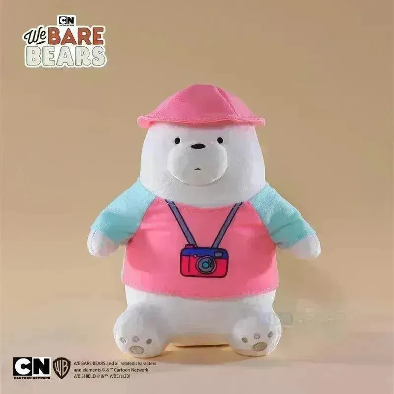 We Bare Bears Field Trip Edition Plushies (25 cm)