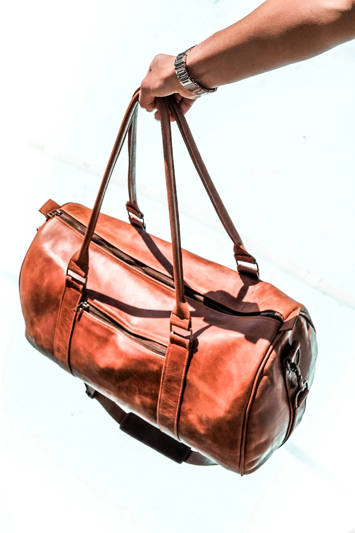 Weekender Leather Duffel