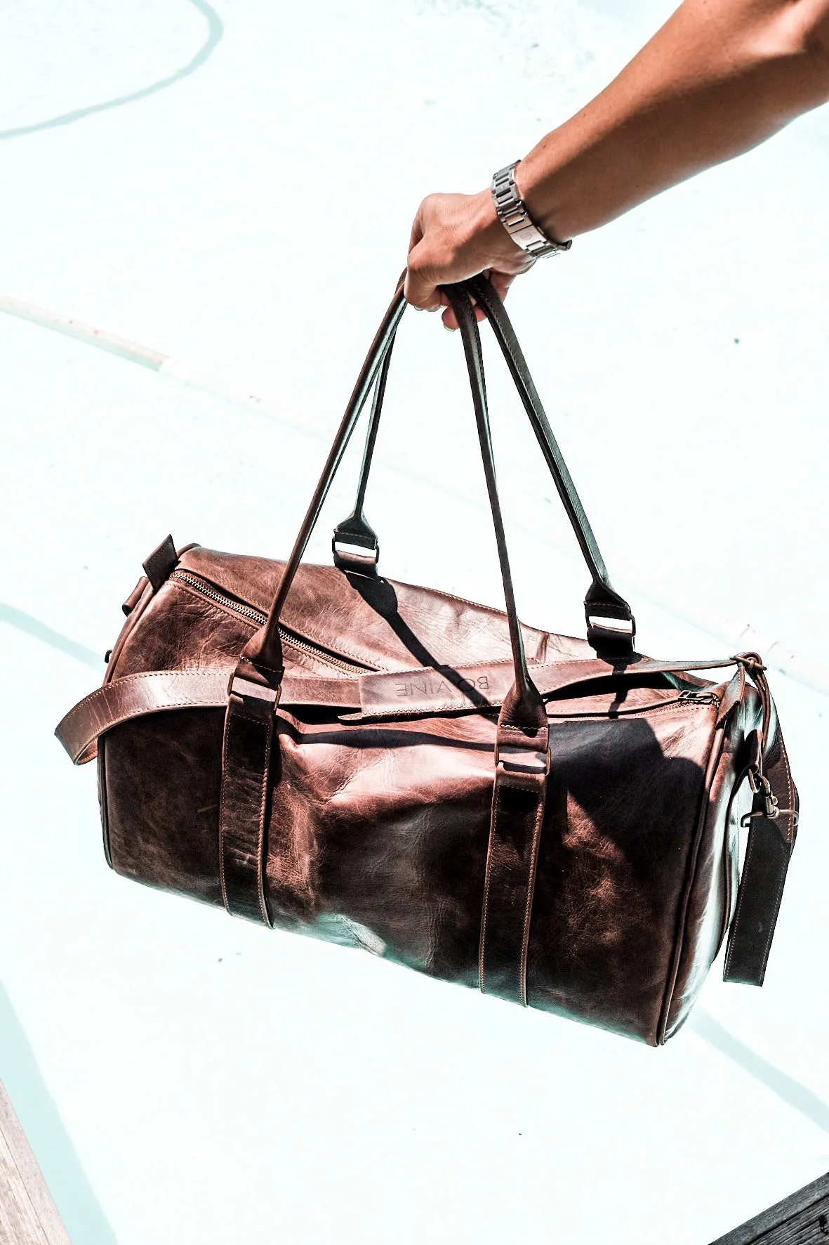 Weekender Leather Duffel