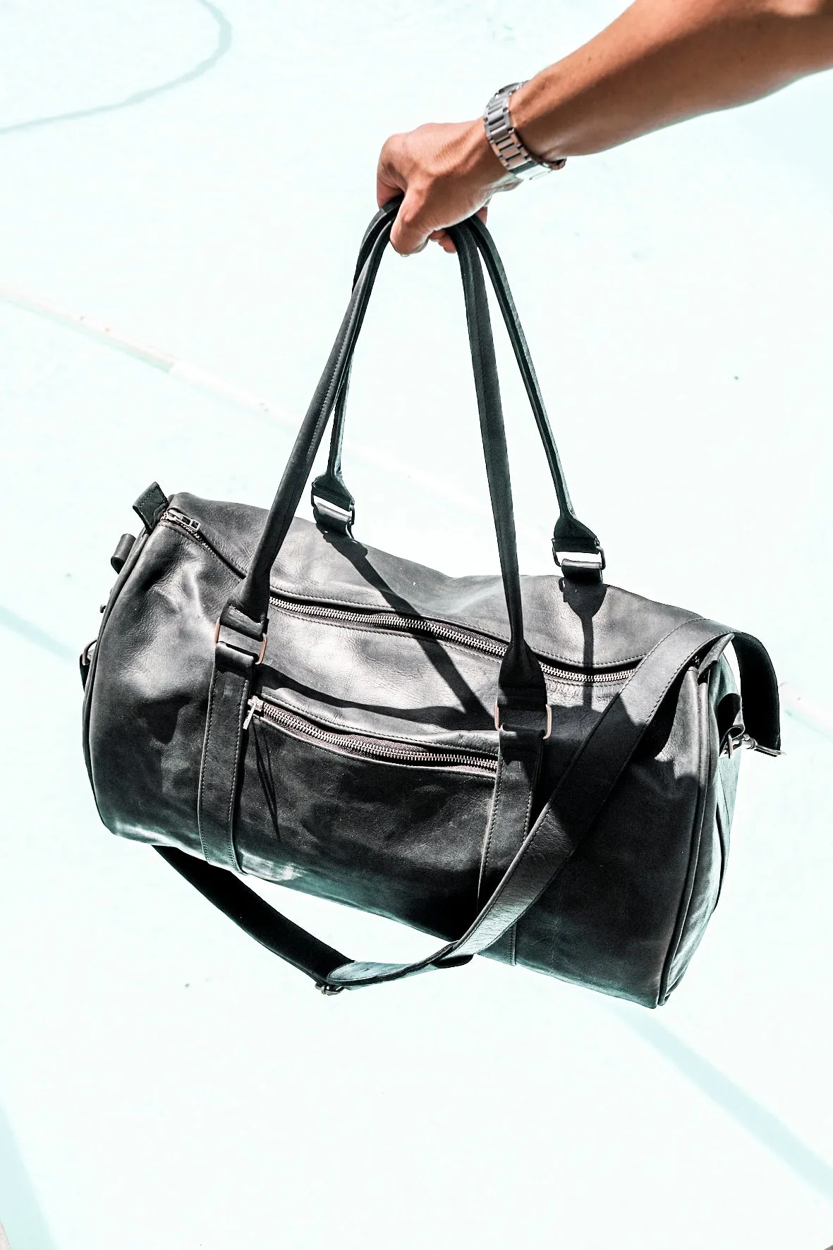 Weekender Leather Duffel
