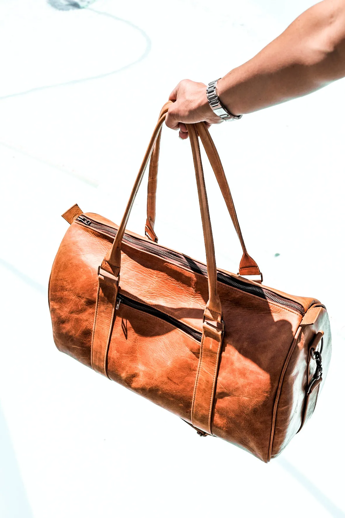 Weekender Leather Duffel